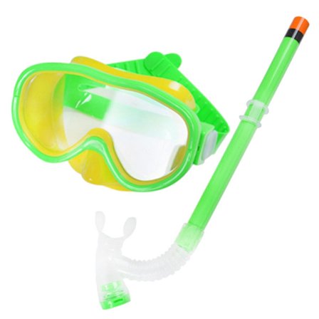 Snorkelsæt Anti-dug Snorkelmasker Briller med ånderør til drengepiger