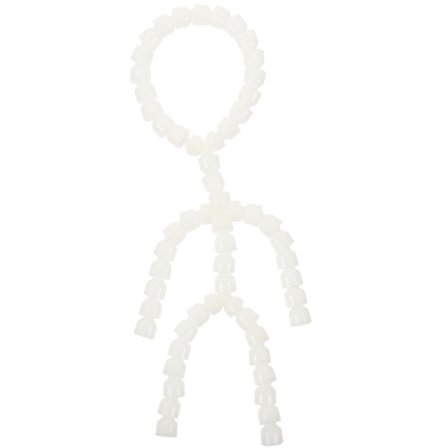 Docka Kropp Led Skelett Docka Rörlig Skelett Plast Docka Led Diy Hantverk Material