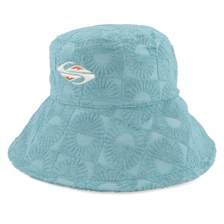 Quiksilver - Towel Brittany Blue Bucket Bucket Blue Hat - @ Hatstore