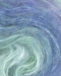 Garn Poppis Blau/türkis multi - Gjestal Garn