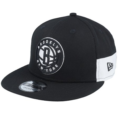 New Era - Brooklyn Nets Multi Patch 9FIFTY Black/Charcaol Snapback Snapback Black Cap - NBA @ Hatstore