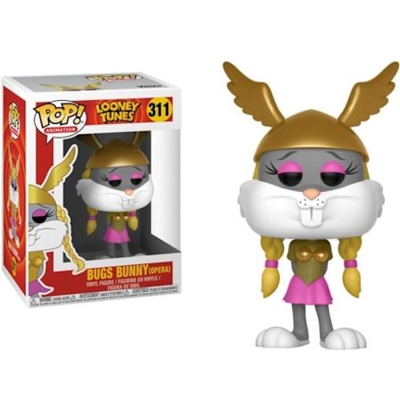 Figur - FUNKO - Bugs Bunny - Looney Tunes - 10 cm - Opera - Multifarvet