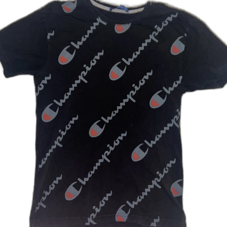 Svart ”Champion” T-Shirt