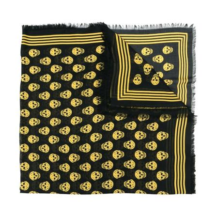 Alexander Mcqueen - Halsdukar - Gul - Herr - Storlek: One Size, Herr, Storlek: ONE SIZE