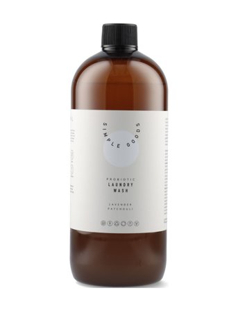 Refill Laundry Wash, Lavender & Patchouli 1000 Ml Brown Simple Goods
