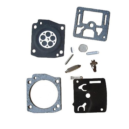 Kaasuttimen korjaussarja Husqvarna 340 345 346 350 351 353 moottorisahaan, kalvotiiviste, neulakaasuttimet