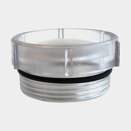 Kansi merivesisuodattimelle Maestrini, muovi, sopii 0007D/E, 7007D/E (1/2" & 3/4")