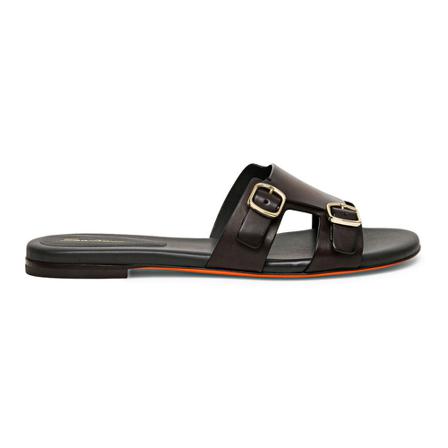 Santoni - Flip-flops - Brun - Dam - Storlek: 39 Eu, Dam, Storlek: 39 EU
