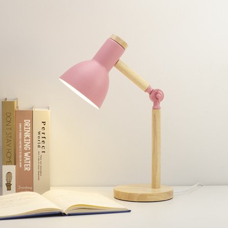 Læsebordslampe Skrivebordslampe PINK