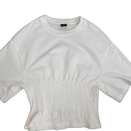 Vit topp från Gina Tricot