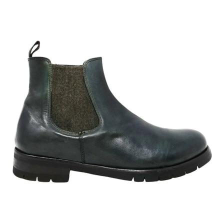 Calpierre, Chelsea Boots Groen, Dames, Maat:40 EU