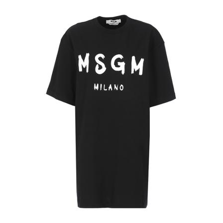 Msgm, Short Dresses Czarny, Kobieta, Rozmiar: M