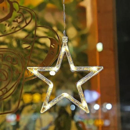 Joulukoristeet kotiin Led-verhovalot Välkkyvä satuharso Imu-lamppu Natal Navidad Joulu