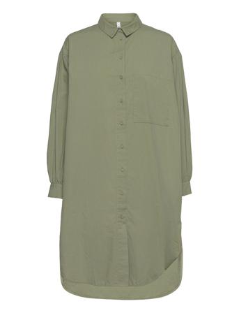 Onlsim L/S Puff Sleeve Shirt Wvn Green ONLY