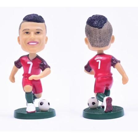 Fotbollsklassiker Nr 7 Figur, Super Fotbollsstjärna Cristiano Ronaldo Figur, Världens Bästa Fotbollsspelare Fotbollsgåva