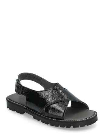 ANGULUS Sandals - Flat - Open Toe - Op - Black - 35