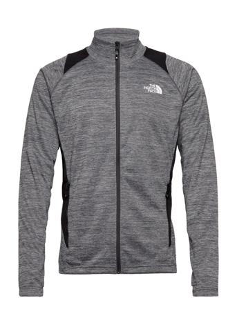 M Ao Midlayer Fz Sweatshirts & Hoodies Fleeces & Midlayers Grå The North Face