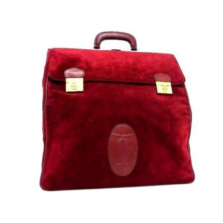 Cartier Vintage, Pre-owned Canvas handbags Rood, Dames, Maat:ONE Size