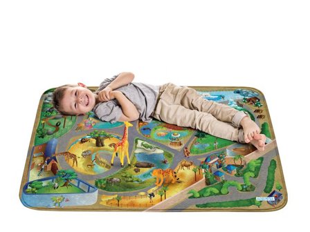 ACHOKA Lekmatta Zoo - Lyreco - Skolmöbler och inredning - Mattor - Mattor - Aktivitet