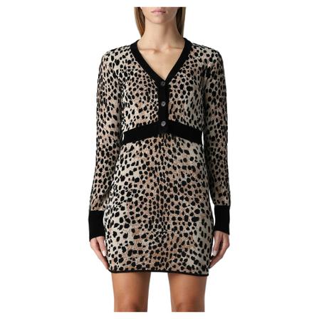 Just Cavalli Short Kjole Brun, Dame