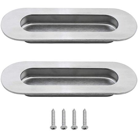 Forsenket ovalt skaphåndtak (2 stk)