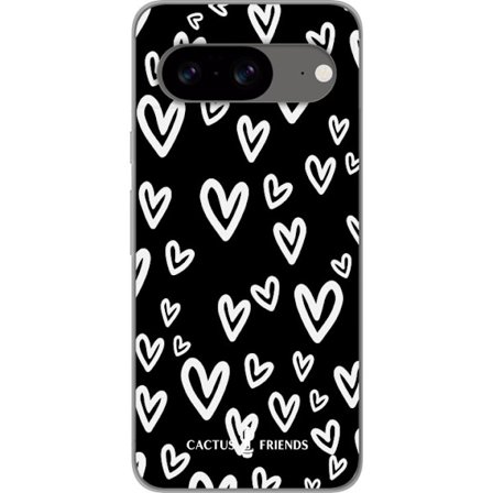 Yhteensopiva Puhelinkuori Google Google Pixel 8 Cactus and Friends - Handdrawn Love Chaos