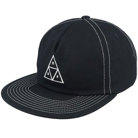 HUF - Zwart snapback Cap - Set Tt Snapback Black/White Snapback @ Hatstore