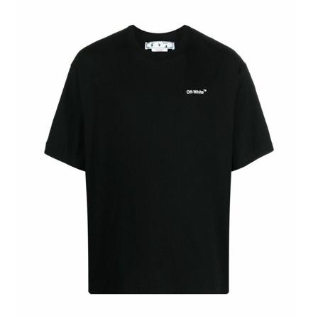 Off White T-Shirts Sort, Herre