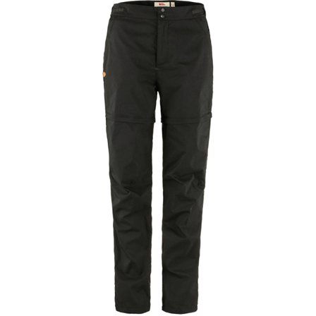 Fjällräven Abisko Hike Zip-off Trs 42/REGULAR - female - Black - Trekking Pantalons