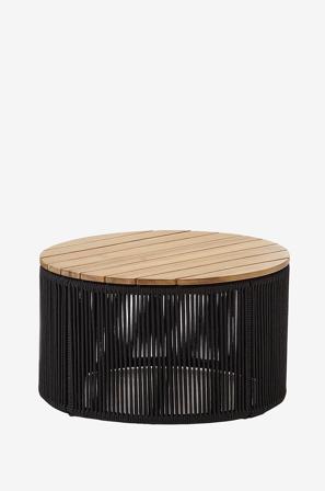 Kave Home - soffbord Dandara - Svart - Soffbord utomhus - Från Homeroom
