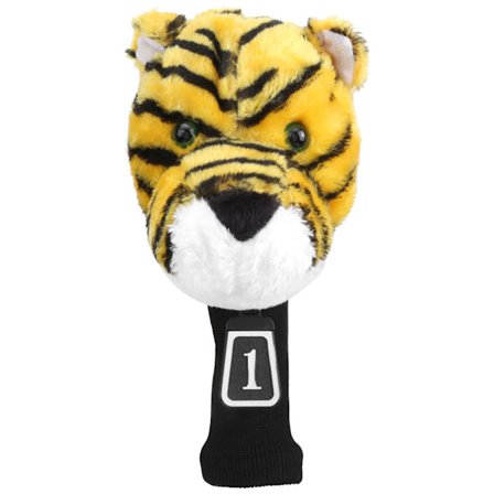 Golf Club Head Cover Animal Form Cartoon Protective Soft Driver Trätillbehör
