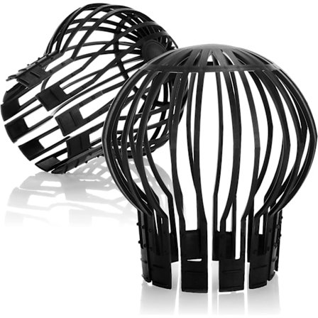 2X Takrennebeskyttelse for Nedløpsrør - Nedløpsbeskyttelse for Løv