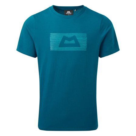 Mountain Equipment Men's King Line Tee Men short-sleeved sweaters Blue M