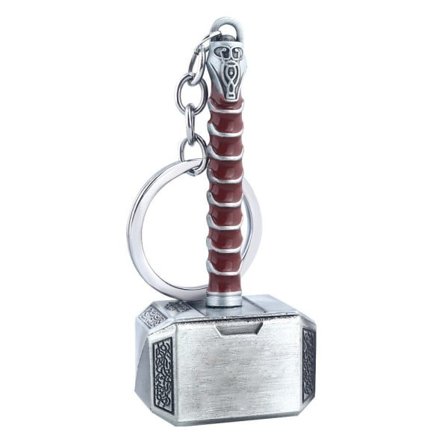 Mjolnir Nøglering Avengers Thor Hammer Nøglering Hammer Key Ring C IC