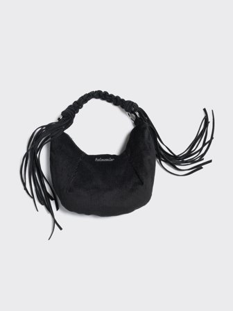Holzweiler - Cocoon Micro Corduroy Bag - Black - Womens - One size
