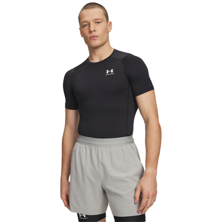 T-shirts Under Armour UA HG Armour Comp SS, Sort - Bodyman.dk