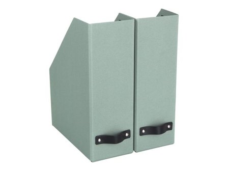 BIGSO BOX Tidskriftssamlare William mint 2/fp - Lyreco - Kontorsmaterial - Till skrivbordet - Tidskriftssamlare