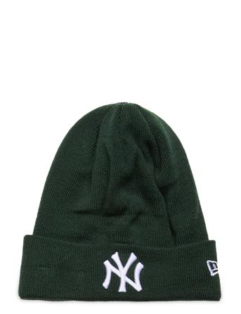Mlb Ess Cuff Knit Neyyan Accessories Headwear Beanies Grønn New Era