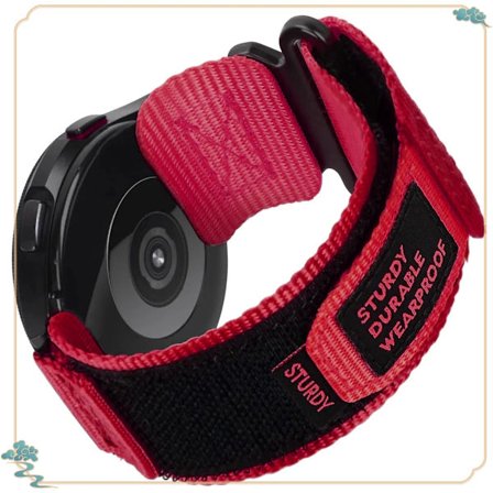 22mm 20mm Kamouflage Nylon Armband kompatibelt Samsung Galaxy Watch 7 6 5 4 40/44mm 6 Classic 43 47mm Armband kompatibelt Huawei Watch GT5 4Pro 