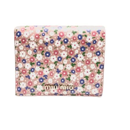Miu Miu Pre-owned, Pre-owned Wallets Beige, Dames, Maat:ONE Size,leather