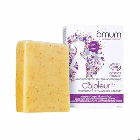 Tvål - Omum - Le Cajoleur - 100 gr - Ultranärande - Utan eterisk olja - Vegansk