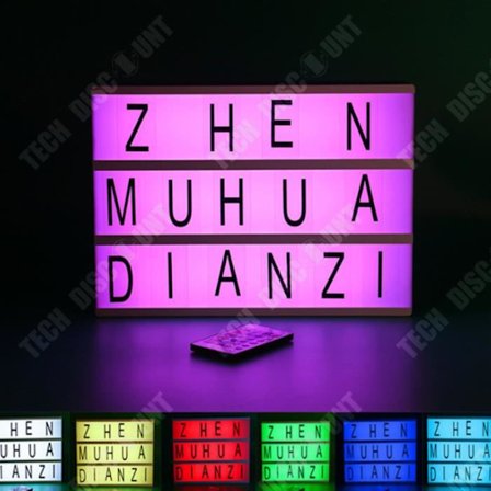 Ljuslåda - TECH DISCOUNT - Bio - LED - Fjärrkontroll - Vit