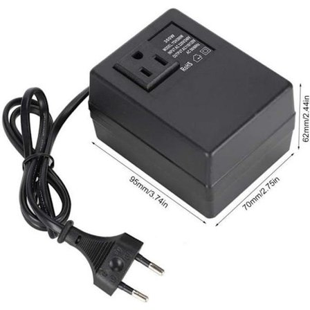 AC-muuntaja 220 V - 110 V EU-pistoke 300 W -RAI