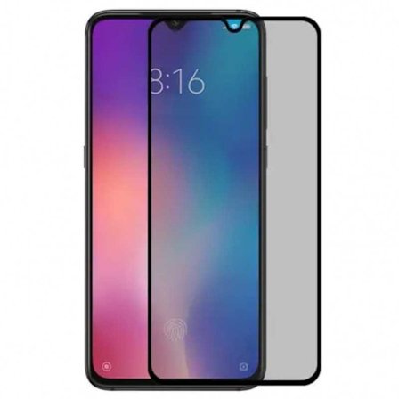2-PACK Xiaomi Mi 9 Privacy Tempered Glass 0,26mm 2,5D 9H