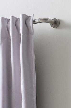 Jotex - Vorhangstange 120-210 Cm Silberfarben - LIANA - Kaufe Gardinenstangen bei Jotex