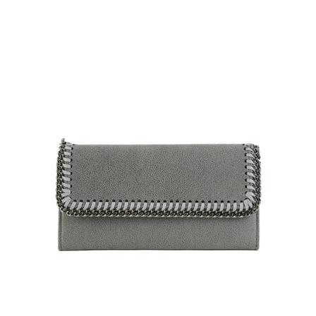 Stella McCartney Wallets & Cardholders Grå, Dame Punge og Kortholder, Størrelse: ONE Size