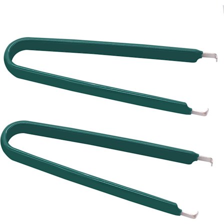 2 stk IC-brikkeuttrekker Antistatisk klippetang Brytere Kretskort Rustfritt stål Uttak Verktøy Tastaturbryteruttrekker Grønn