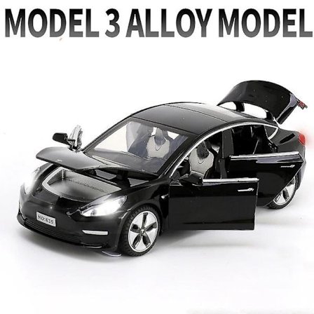 1:32 Tesla Model X Model 3 Model S Model Y Leikkiautot Diecast Metalliautot Ääni Ja Valo Lapsille Lelut Pojille Lahjat