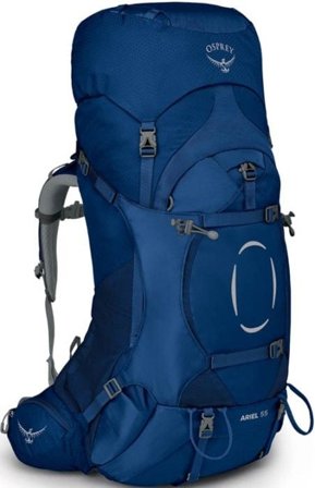 Osprey W's Ariel 55L Ceramic Blue