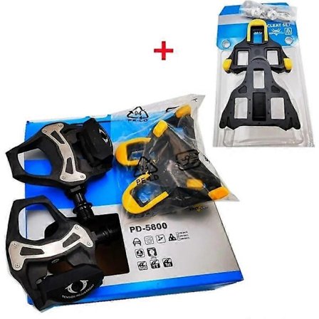 105 PD R7000/PD5800/R540/R550 landevejspedaler kulfiber klikpedaler SPD pedaler med SM-SH11 klamper ultegra pd-r8000-WELLNGS